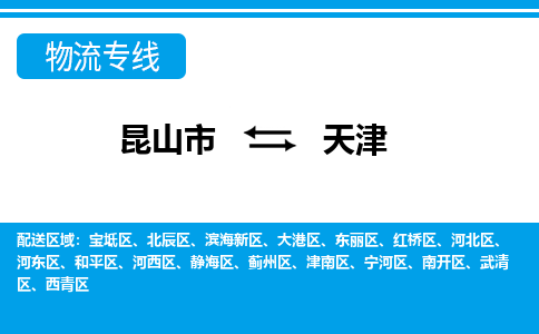 昆山市到天津物流公司|昆山市到天津?qū)＞€（今日/熱點(diǎn)線路）