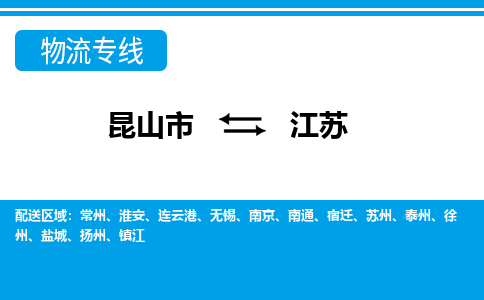 昆山到江蘇貨運公司-昆山到到江蘇物流專線「昆山大件運輸」