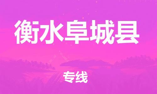 蘇州到衡水阜城縣物流專線|蘇州到衡水阜城縣物流公司