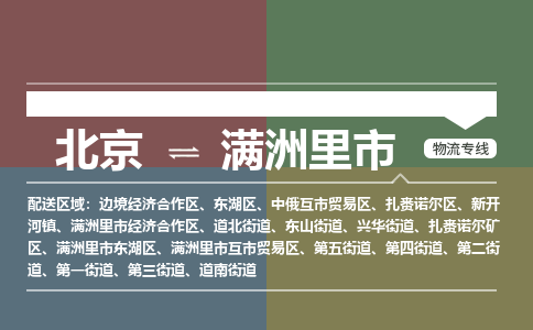 北京到滿洲里市物流公司專業(yè)的北京到滿洲里市物流專線