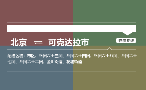 北京到可克達拉市物流公司專業(yè)的北京到可克達拉市物流專線