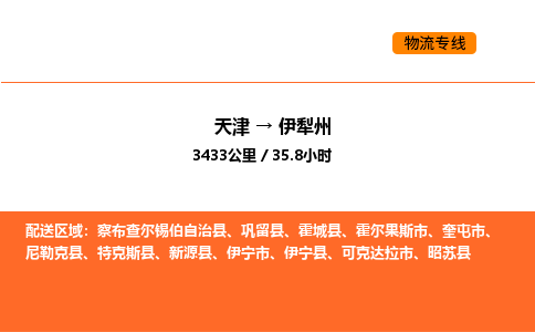 天津到伊犁州物流專線_天津到伊犁州貨運(yùn)公司_天津至伊犁州運(yùn)輸直達(dá)專線