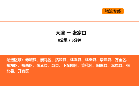 天津到張家口物流專線_天津到張家口貨運(yùn)公司_天津至張家口運(yùn)輸直達(dá)專線