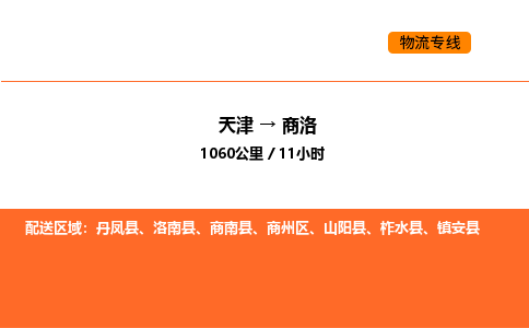 天津到商洛物流專線_天津到商洛貨運公司_天津至商洛運輸直達專線