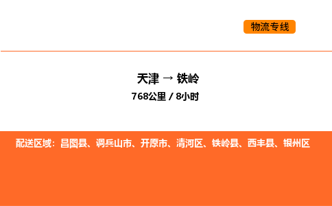 天津到鐵嶺物流專線_天津到鐵嶺貨運(yùn)公司_天津至鐵嶺運(yùn)輸直達(dá)專線